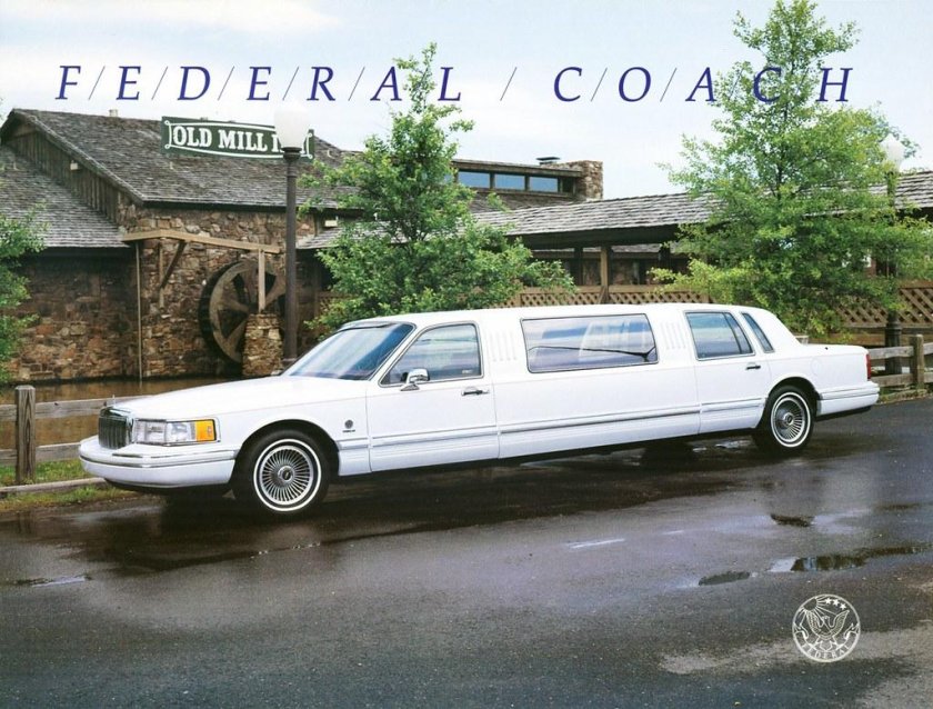 Lincoln Town car 1992 лимузин