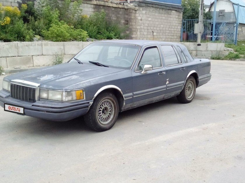 Линкольн седан 1991 года
