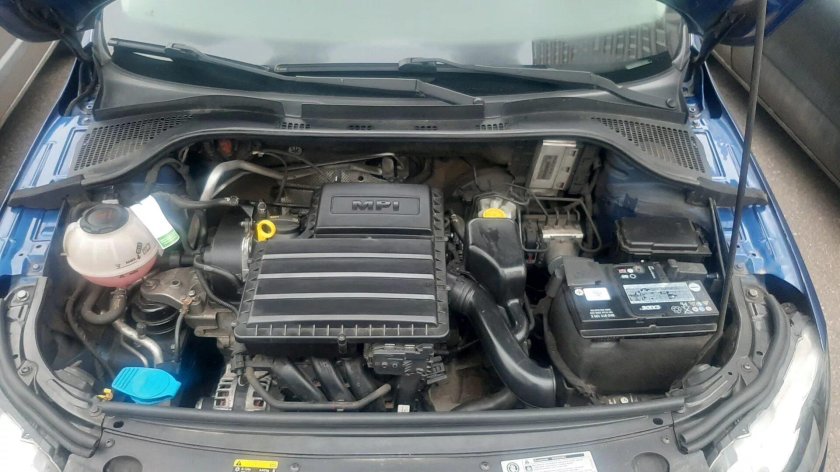 Под капотом Шкода Рапид 1.4