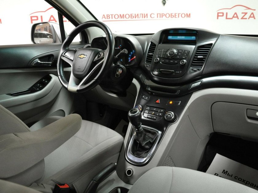 Chevrolet Orlando 2013 салон