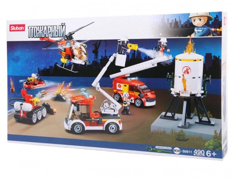 Конструктор пожарный m38-b0225