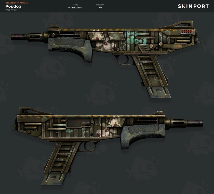 Mag 7 Skins Монстер
