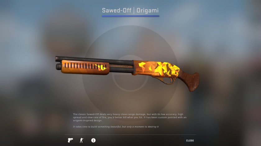 Sawed-off | пиксельный камуфляж «ржавчина»