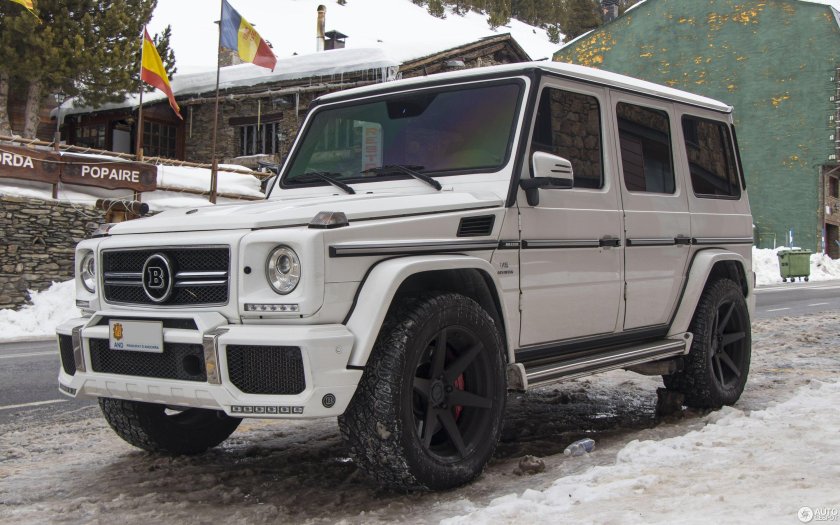 G63 Brabus White