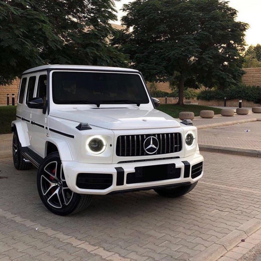 Гелендваген белый