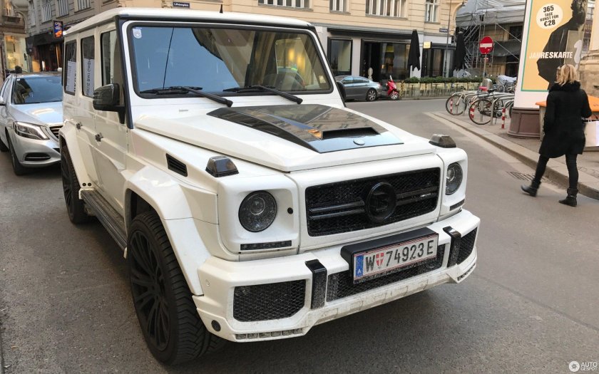 Белый Гелик Брабус 700