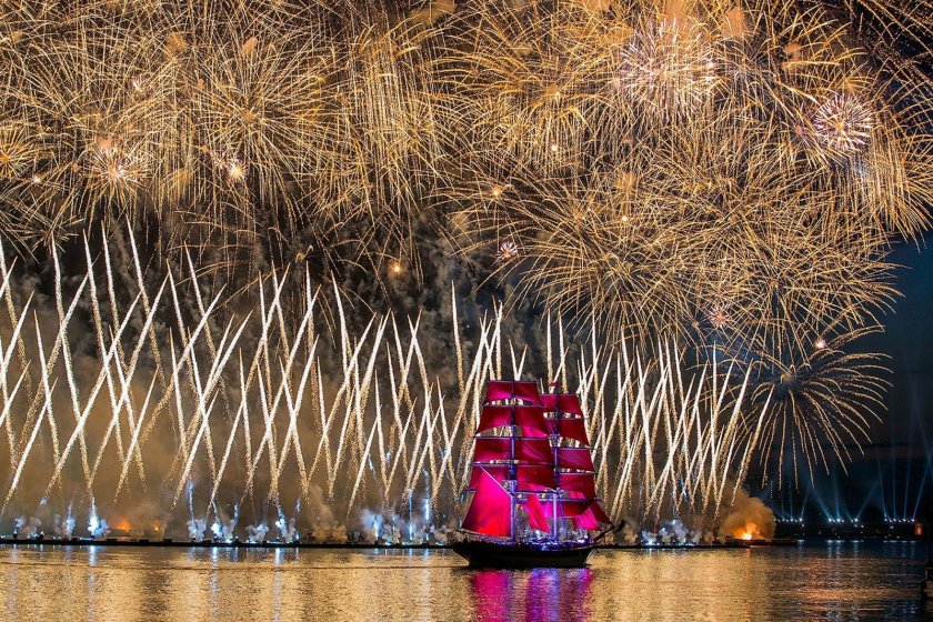 Алые паруса 2022 в Санкт-Петербурге