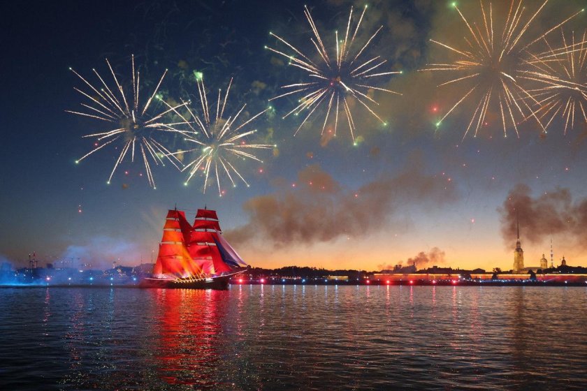 Алые паруса 2022 в Санкт-Петербурге