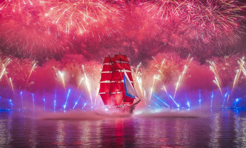 Алые паруса 2023 в Санкт-Петербурге