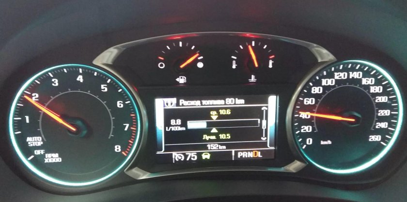 Chevrolet Camaro 3.6 расход топлива