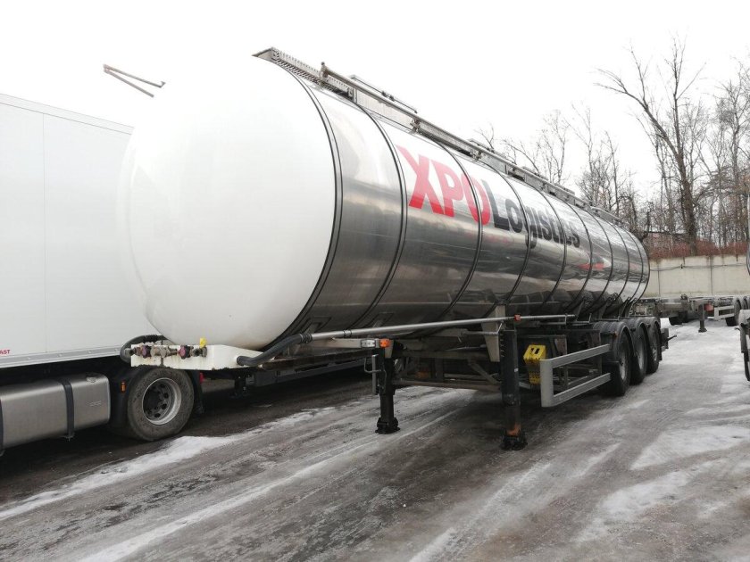 Пищевые цистерны полуприцеп
