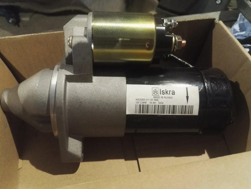 Стартер УАЗ 409 двигатель редукторный