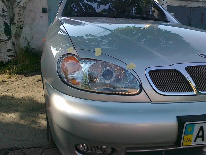 Chevrolet lanos реснички