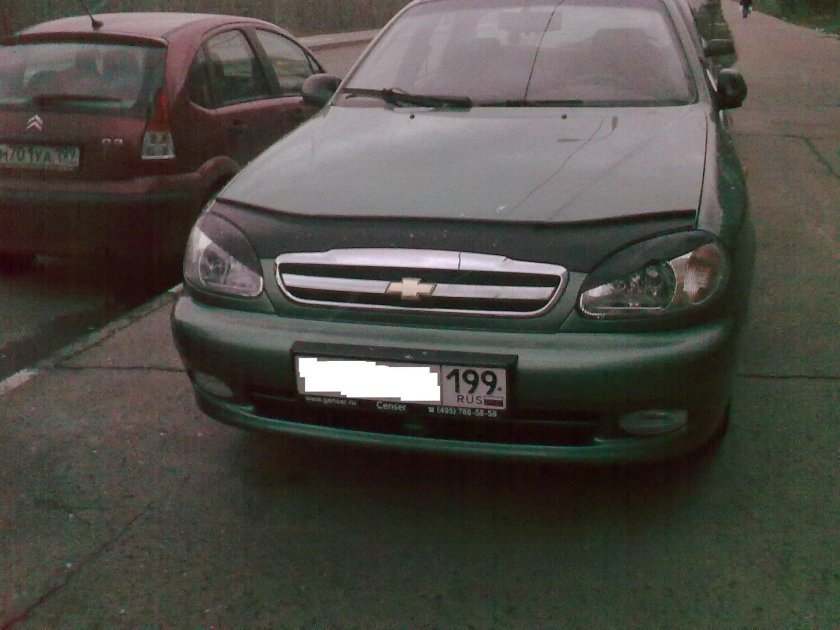 Chevrolet lanos реснички