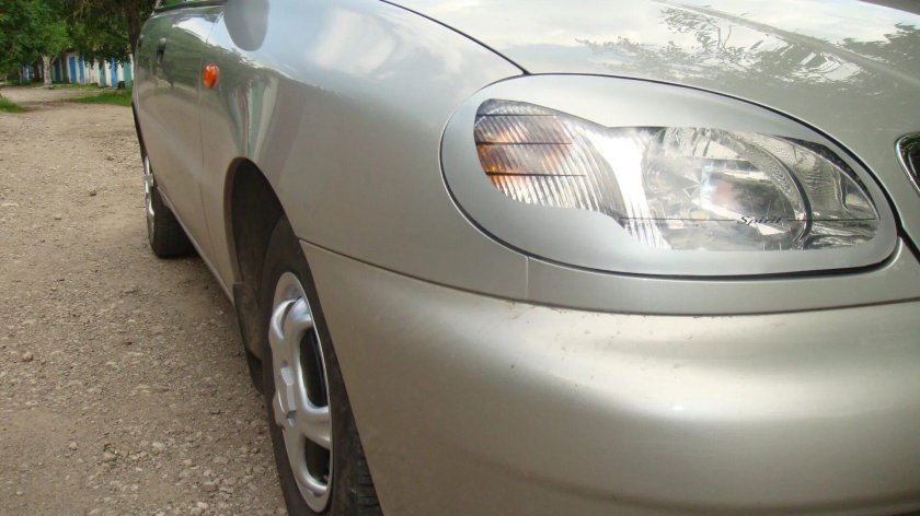 Chevrolet lanos реснички