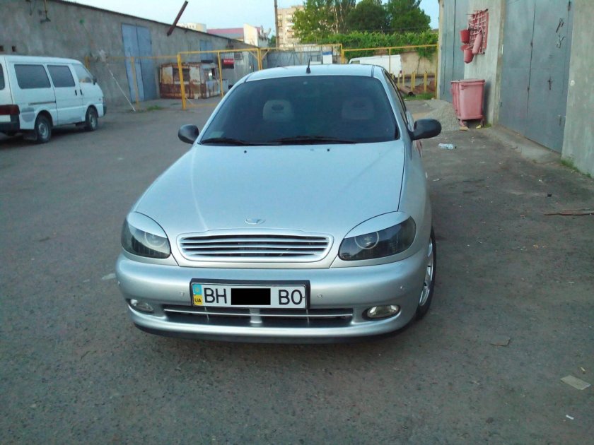 Реснички на белый Ланос