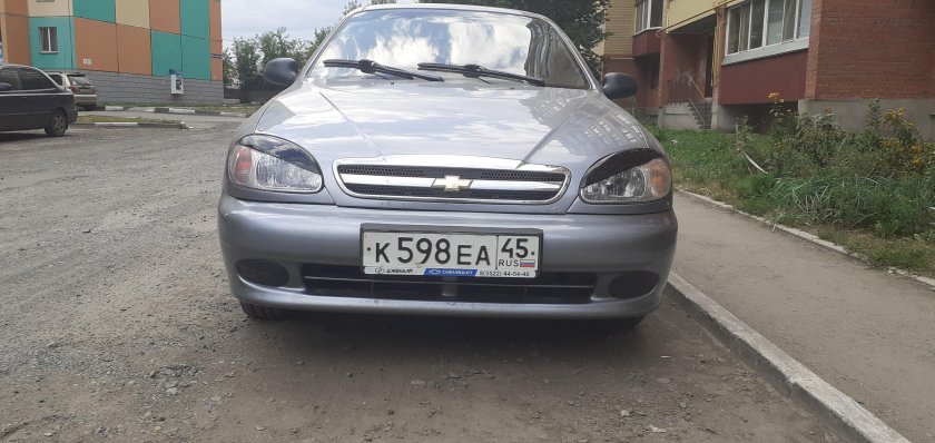 Реснички на фары ЗАЗ шанс 1.5