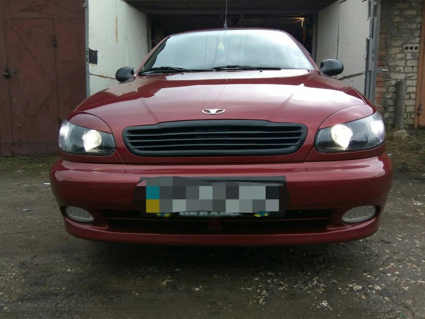 Chevrolet lanos реснички