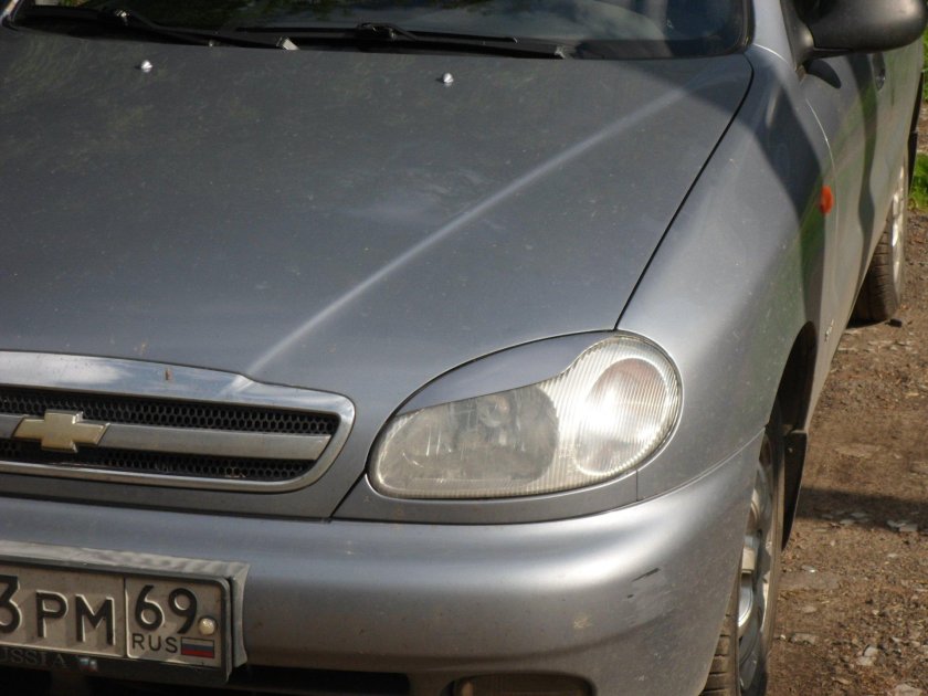 Chevrolet lanos реснички