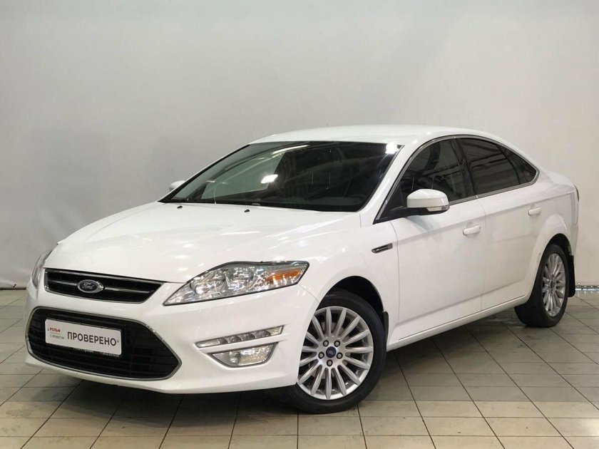 Форд мондео 4 рестайлинг белый седан