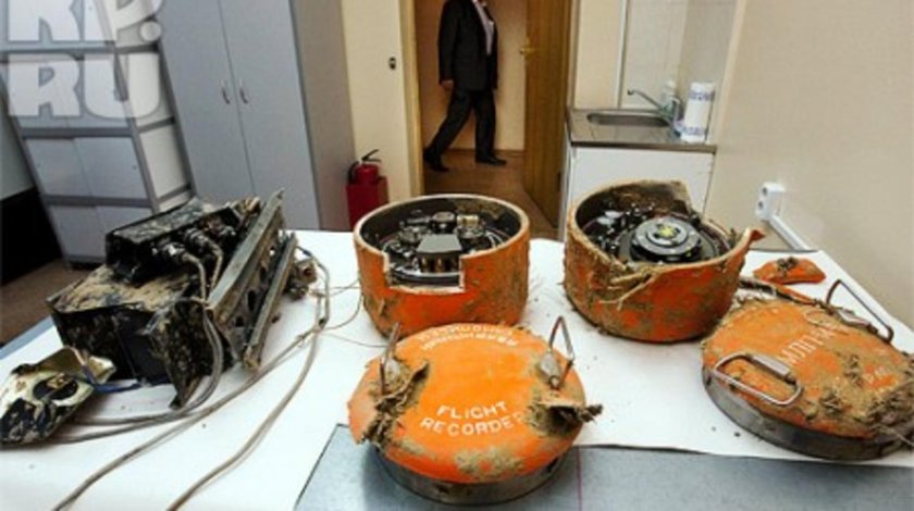 Чёрный ящик в самолёте