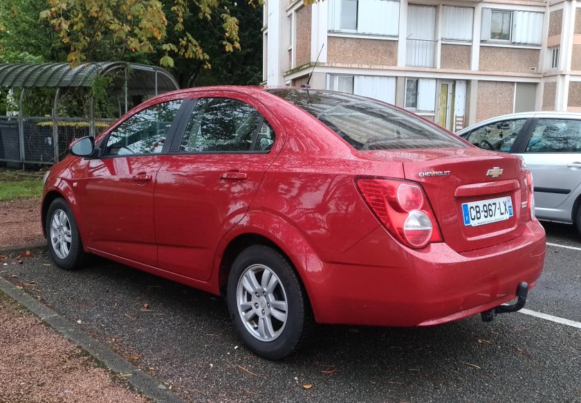 Chevrolet Aveo 1.6 MT 2012 136000
