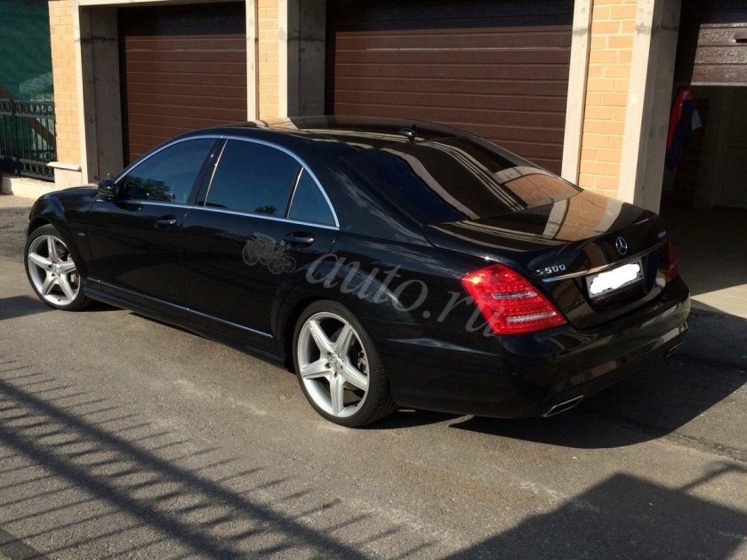 Мерседес 221 АМГ черный