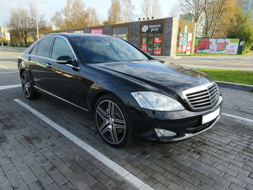 Мерседес w221 2008