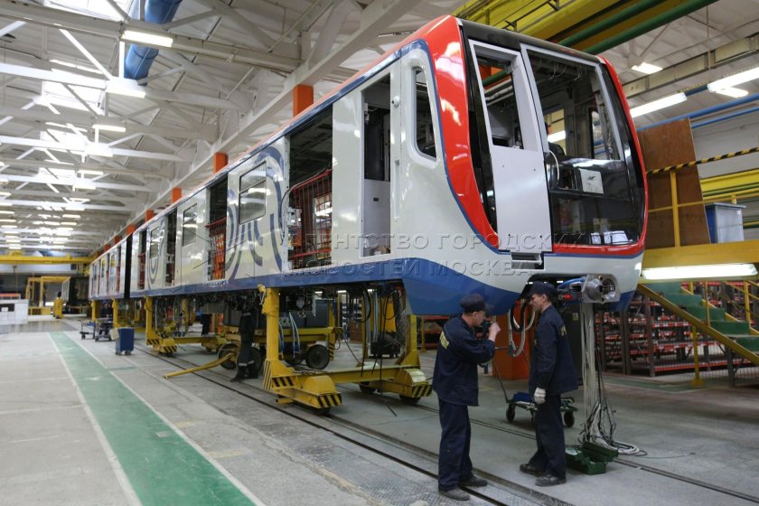 Вагон метро Метровагонмаш 2020