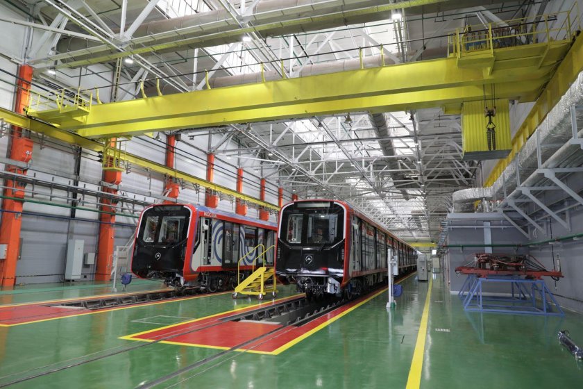 Новые вагоны метро москва