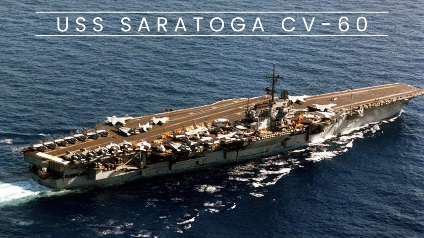 USS Saratoga CV-60