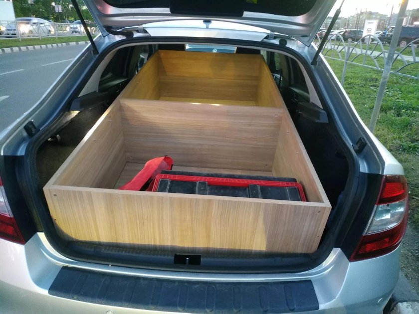 Skoda Rapid 2 багажник