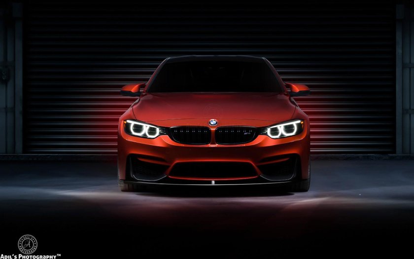 БМВ м4 красная