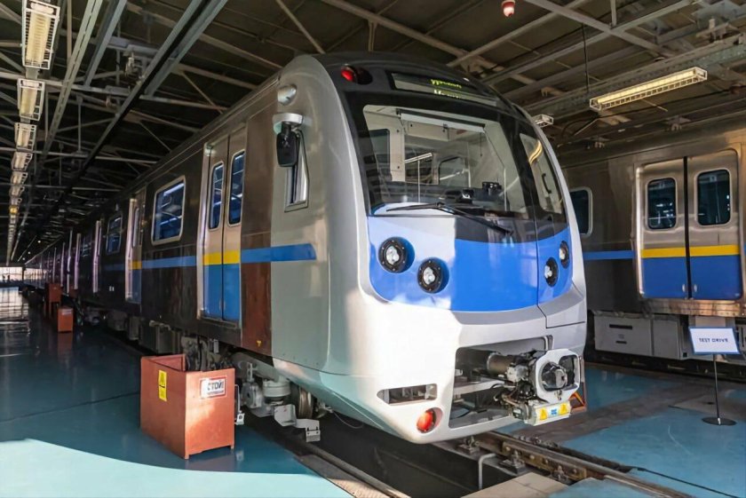 Вагоны метро Алматы