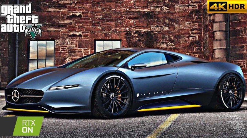 Мерседес АМГ ГТ суперкар