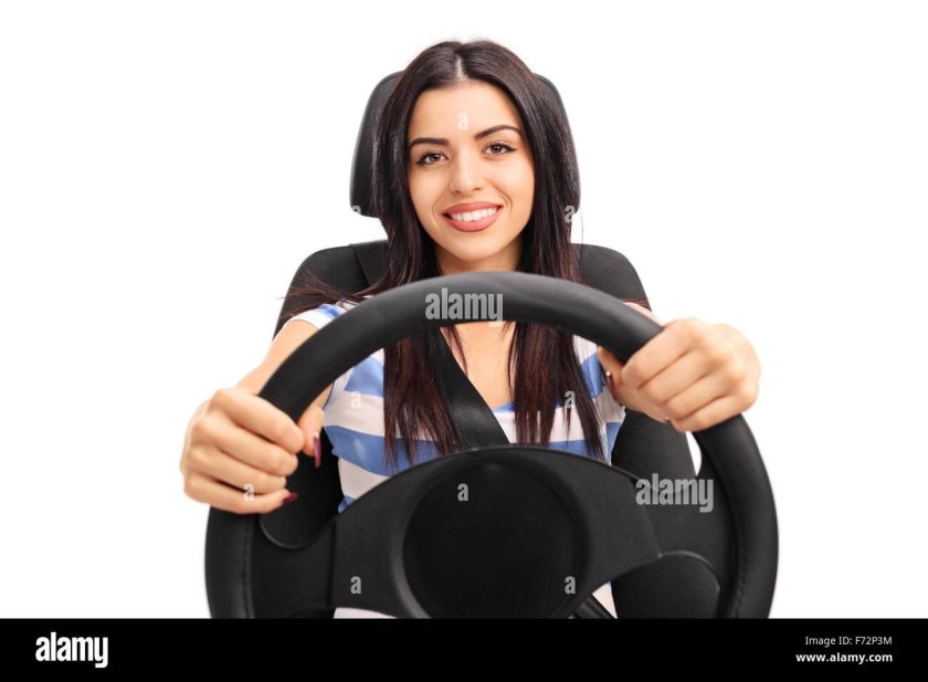 Женщина за рулем