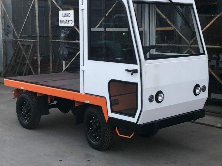 Платформенная электротележка Balkancar еп 011