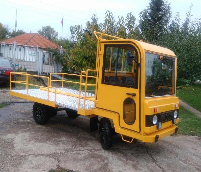 Электротележка еп 011 с кабиной