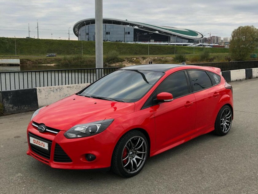 Форд фокус 3 красный