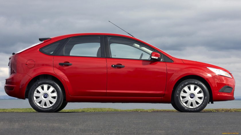 Форд фокус 2 красный