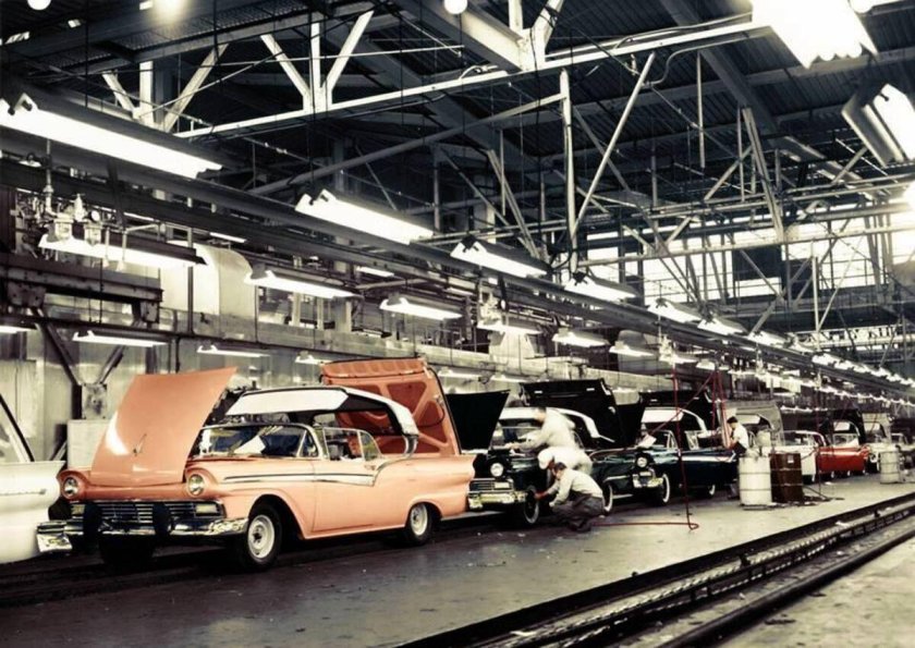 Шевроле конвейер 1960