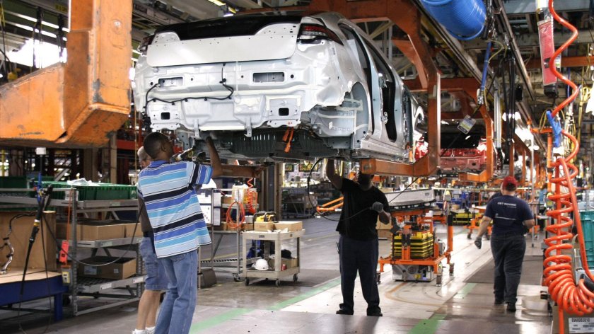 Дженерал Моторс в Детройте