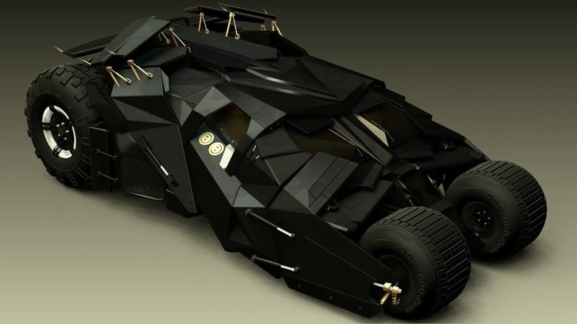 Бэтмобиль темный рыцарь
