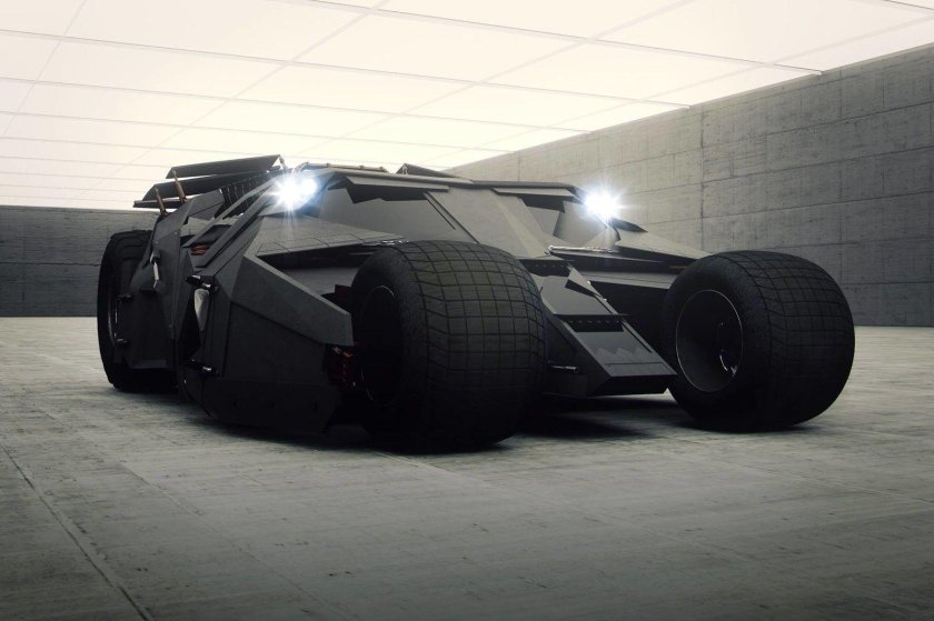 Бэтмобиль темный рыцарь