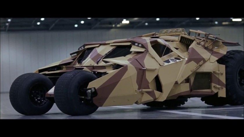 Бэтмобиль тумблер темный рыцарь