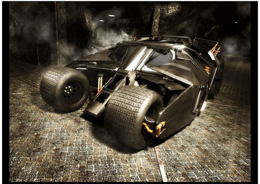 Бэтмобиль темный рыцарь