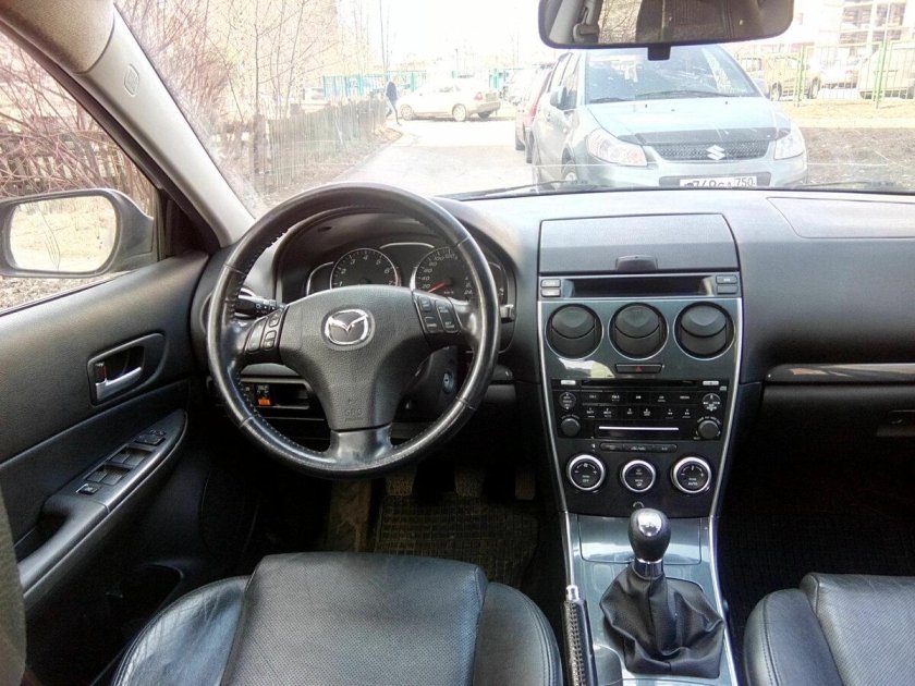 Mazda 6 gg Рестайлинг салон