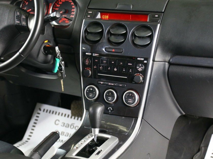 Mazda 6 gg Рестайлинг салон