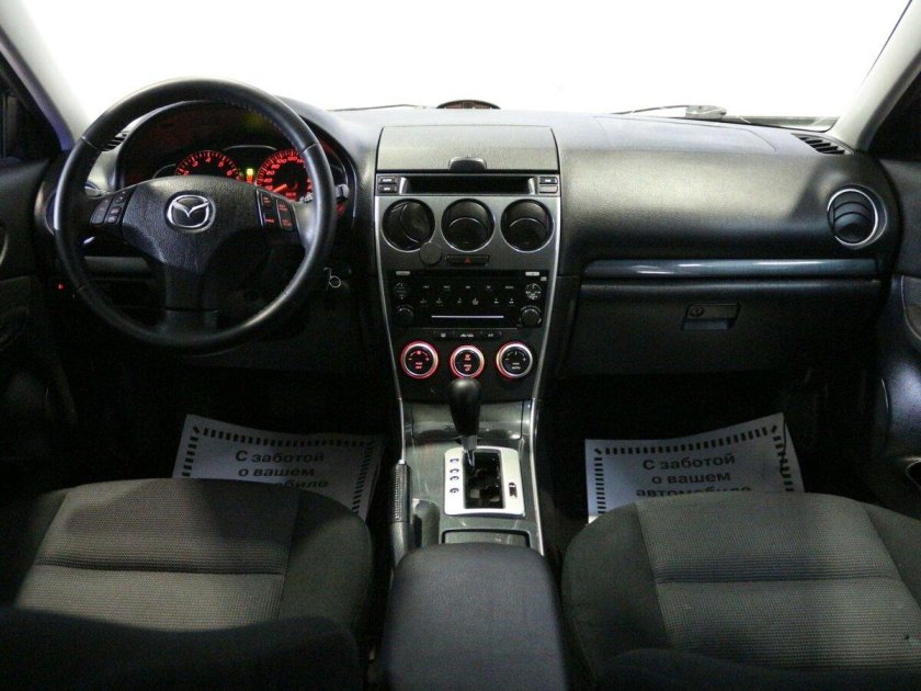 Mazda 6 gg Рестайлинг салон