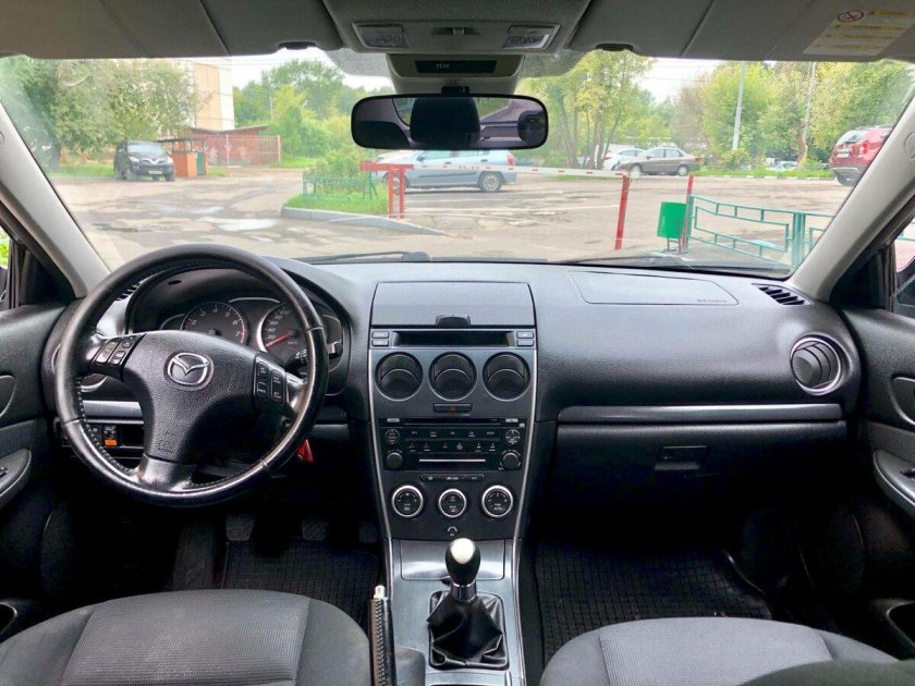 Mazda 6 gg Рестайлинг салон